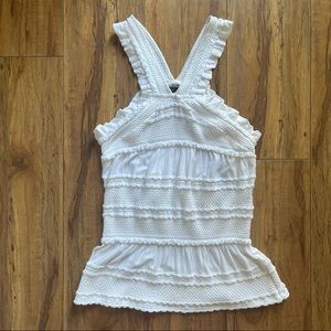 BCBGMAXAZRIA~NWT~Sleeveless Top~White~Size Small~